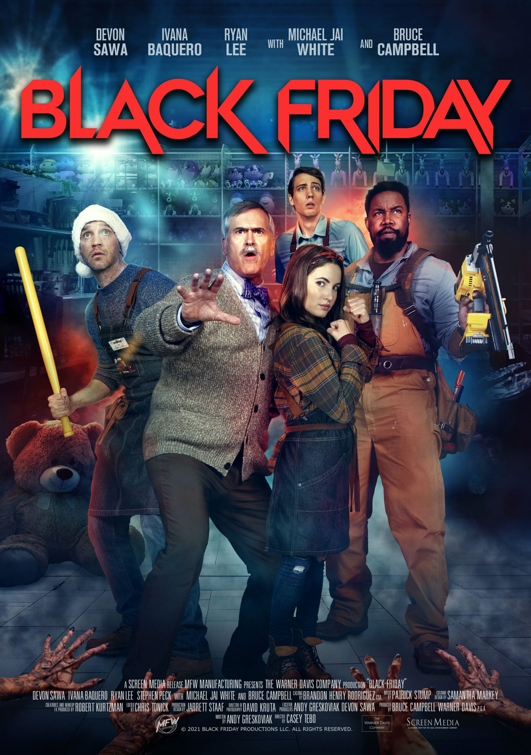 Black Friday - Horror-Komödie mit Bruce Campbell - Trailer -  horror-news.com - Horror, Splatter and more